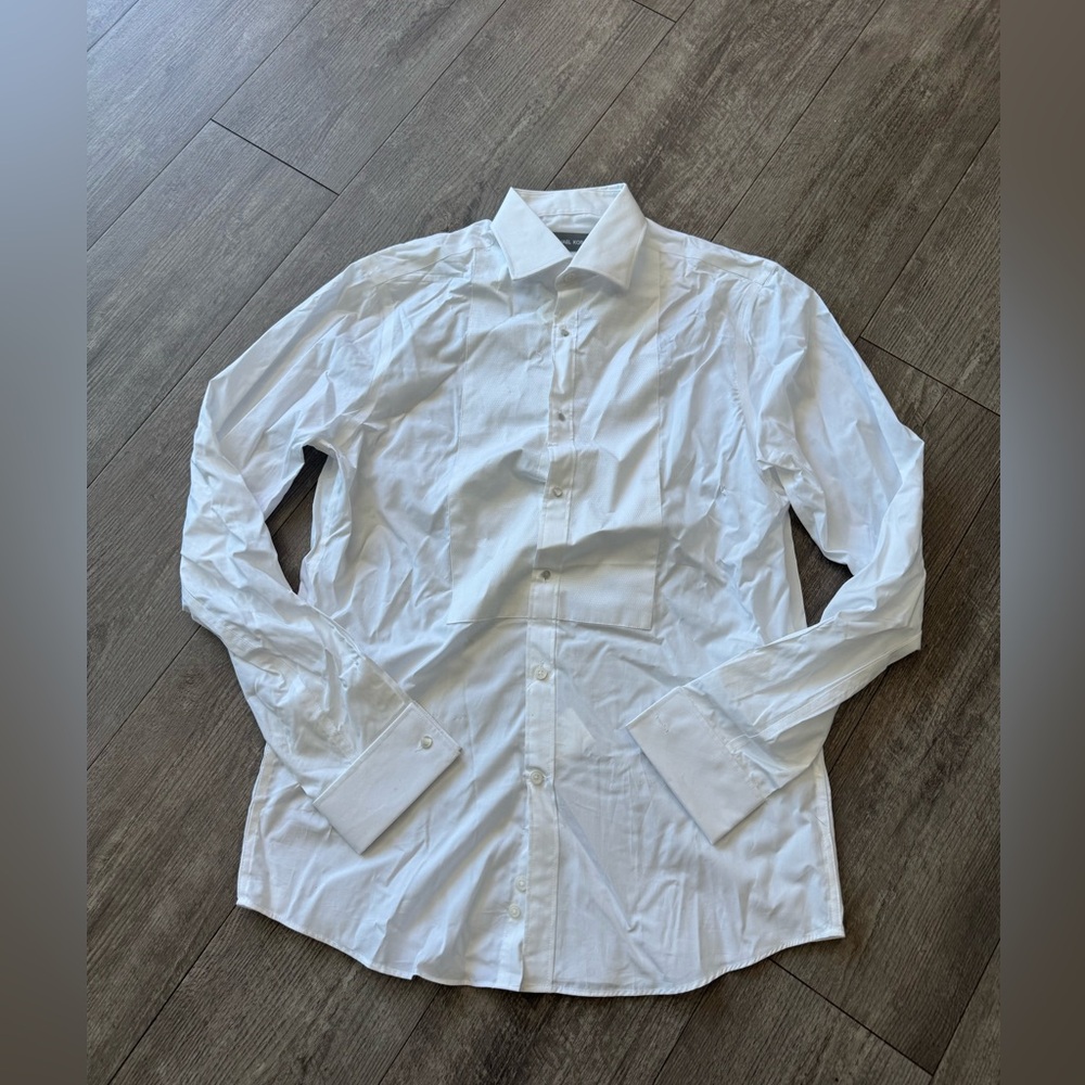 MICHAEL KORS Classic White Men's Shirt